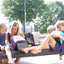 Get the family outside with laptops/iPads and enjoy the sun.