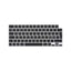 Sort skandinavisk tastatur cover - MacBook Air 15″ 2023/24 M2-M3 | MacBook Air 13.6" 2022/24 M2-M3 I MacBook Pro 14"/16" 2021/23 M1-M2-M3