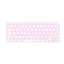 Gennemsigtigt/pink tastatur cover – MacBook Air 13" 2020