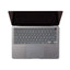 Gennemsigtigt/sort tastatur cover – MacBook Air 13" 2020