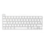 Gennemsigtigt/sort tastatur cover – 16" MacBook TB Pro 2019 | 13" MacBook TB Pro 2020/2022 M1-M2