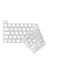 Gennemsigtigt/sort tastatur cover – 16" MacBook TB Pro 2019 | 13" MacBook TB Pro 2020/2022 M1-M2