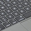 Transparent/Black European Keyboard Cover - MacBook Air 15″ 2023/24 | MacBook Air 13" 2022/24 | MacBook Pro 14"/16" 2021/23