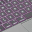 Gennemsigtigt/pink tastatur cover – MacBook Air 13" 2020