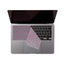 Gennemsigtigt/pink tastatur cover – MacBook Air 13" 2020